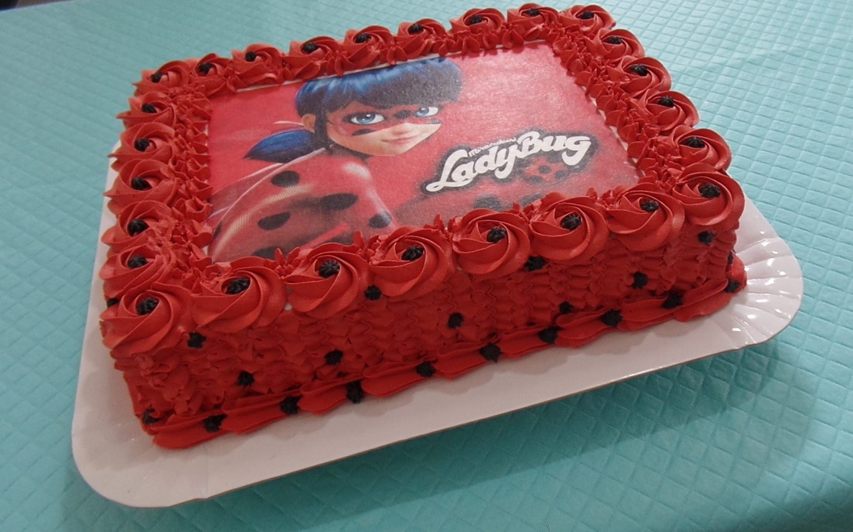 Bolo da Ladybug