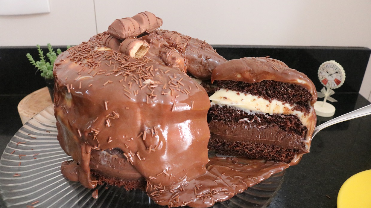 Bolo Tsunami de Kinder Bueno
